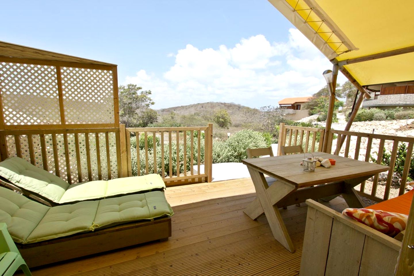 Impressive Safari Tent Surrounded by Nature on Curacao, Caribbean