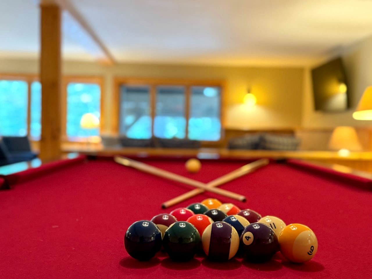 Luxury Treetop Mountain Cabin with Private Hot Tub, Infrared Sauna & Game Room Near Pleasant Mountain, Bridgton, Maine