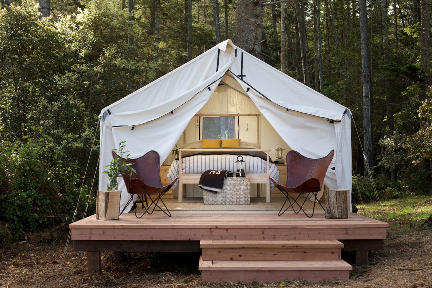 Safari Tent Camping | San Francisco, CA | San Francisco Camping