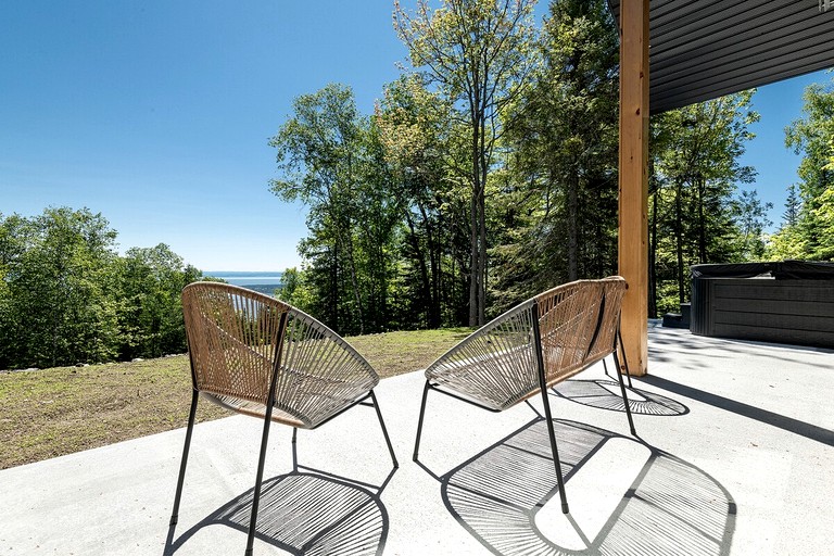 Cabins (Canada, Baie Saint Paul, Quebec)