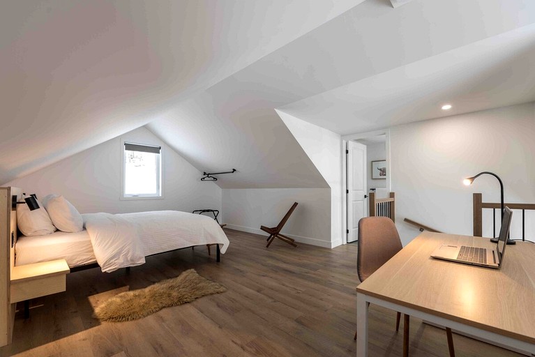 Cabins (Canada, Baie Saint Paul, Quebec)