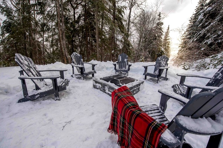 Cabins (Canada, Baie Saint Paul, Quebec)