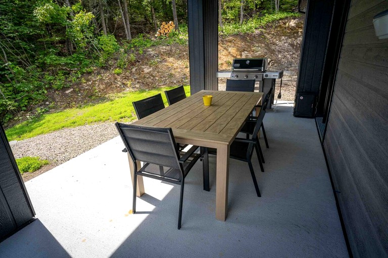 Cabins (Canada, Baie Saint Paul, Quebec)