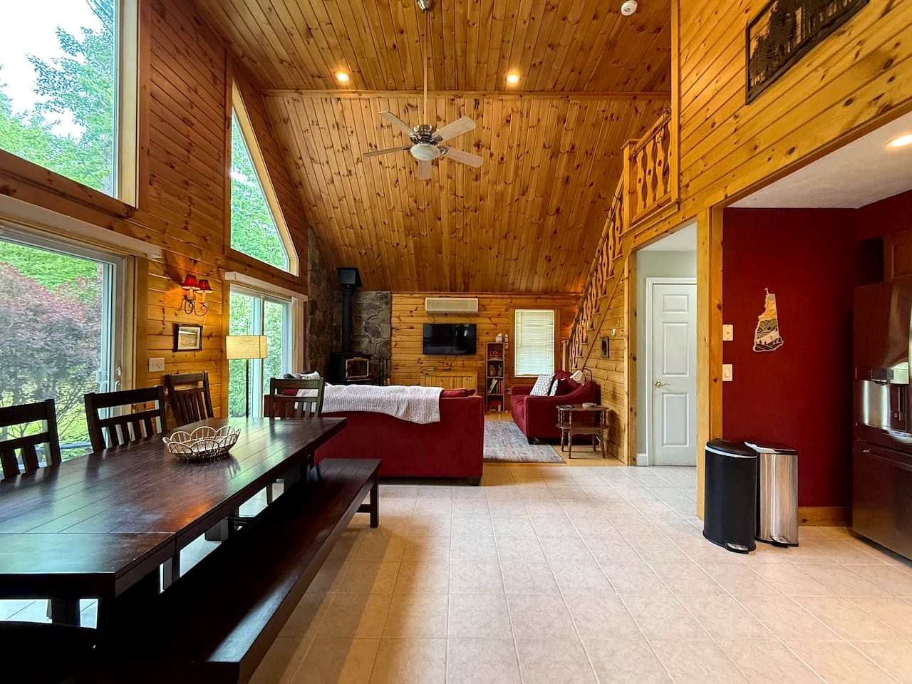 Cozy Cabin Retreat Near Saco River in Conway, New Hampshire