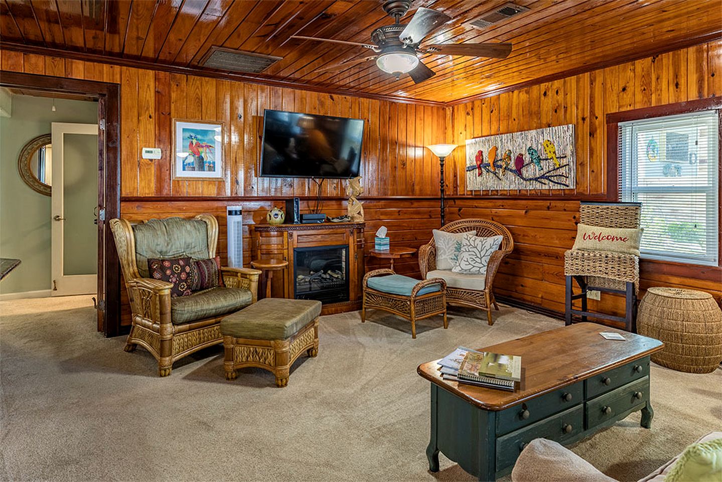 Vintage-Inspired Haven with Bright Interiors & Relaxing Outdoor Spaces in Bacliff, Texas