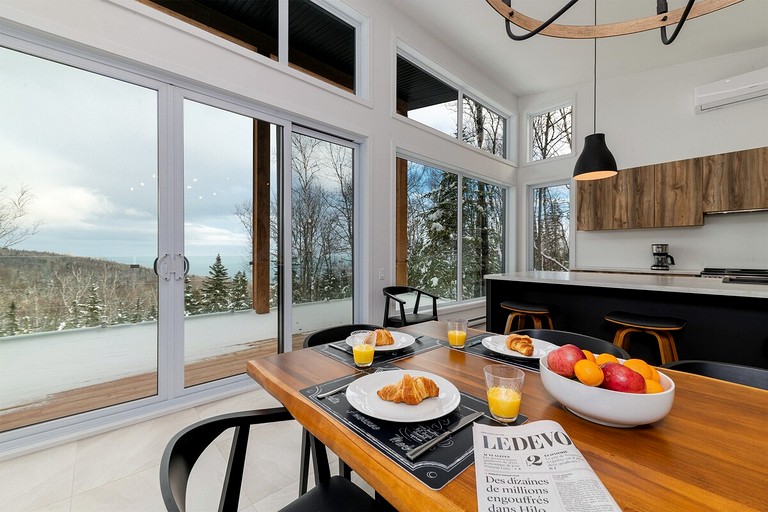 Cottages (Canada, Baie Saint Paul, Quebec)