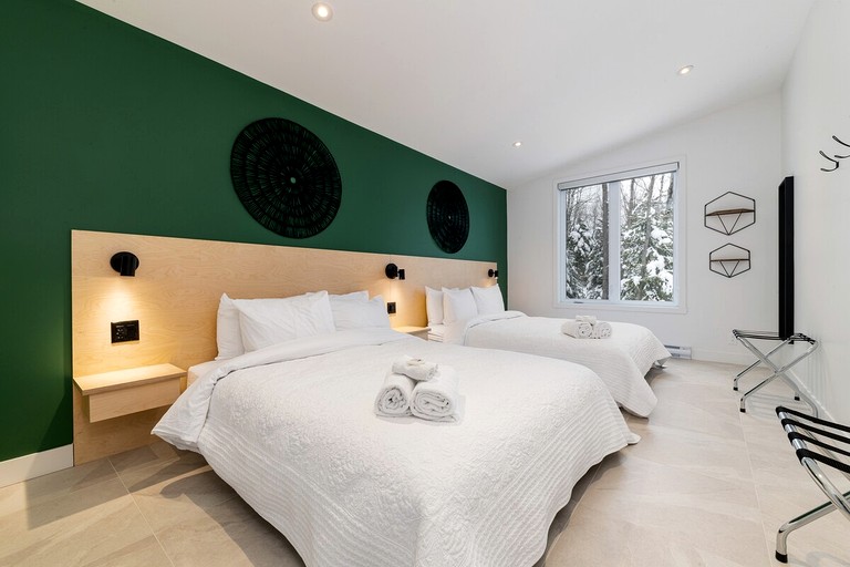 Cottages (Canada, Baie Saint Paul, Quebec)