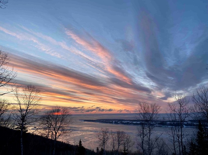 Cottages (Canada, Baie Saint Paul, Quebec)