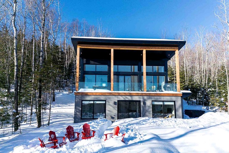 Cottages (Canada, Baie Saint Paul, Quebec)