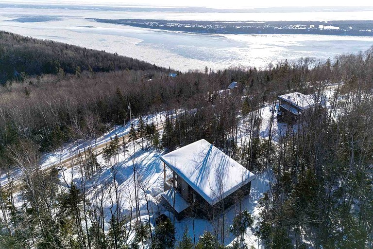 Cottages (Canada, Baie Saint Paul, Quebec)