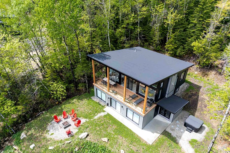 Cottages (Canada, Baie Saint Paul, Quebec)