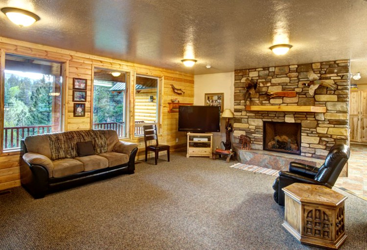 Cabins (Panguitch lake, Utah, United States)