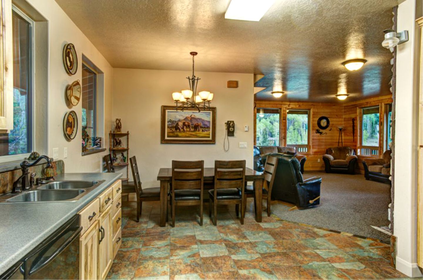 Eight-Bedroom Family Getaway with Mountain View at Brian Head, Utah