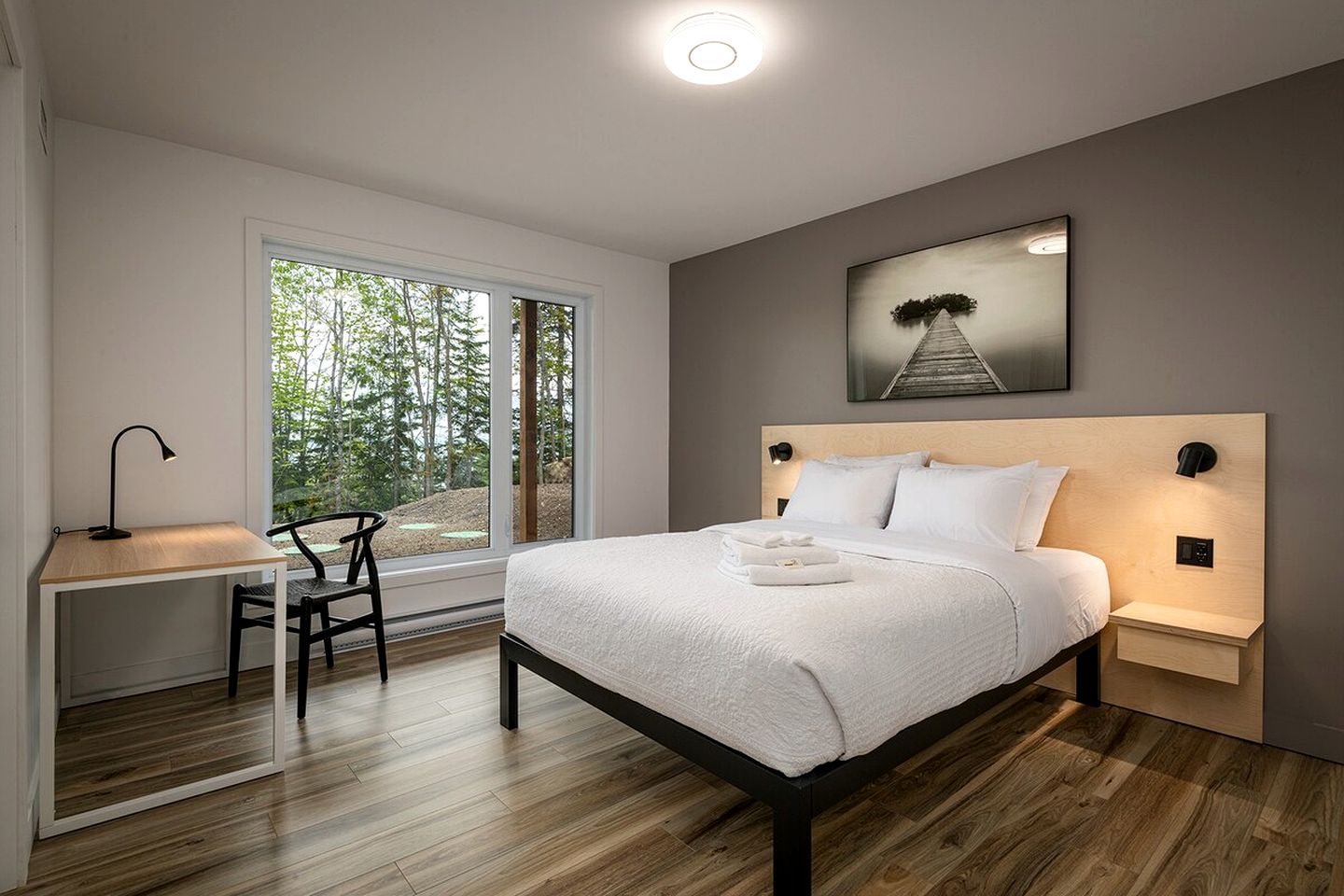 Exceptional Luxury Retreat Overlooking Saint Lawrence River in Charlevoix near Quebec City, Quebec