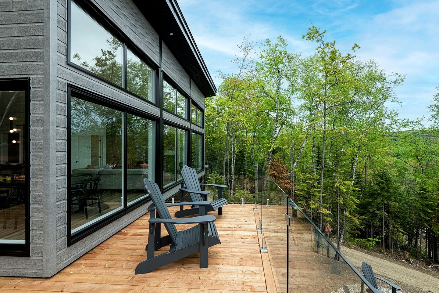 Exceptional Luxury Retreat Overlooking Saint Lawrence River in Charlevoix near Quebec City, Quebec