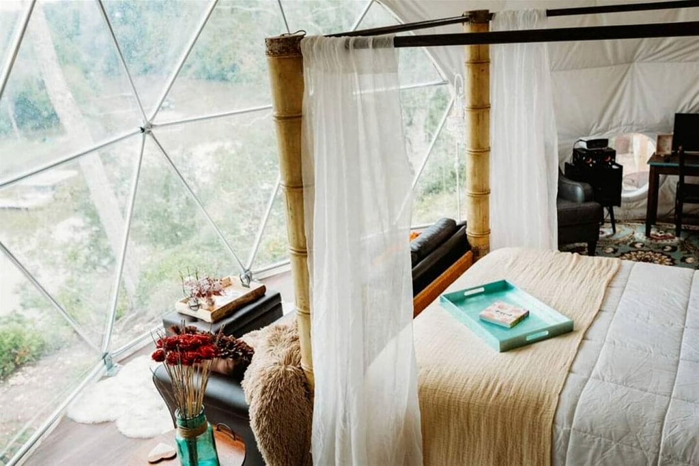 Riverfront Dome with Outdoor Living and Sunset Views in Alabama
