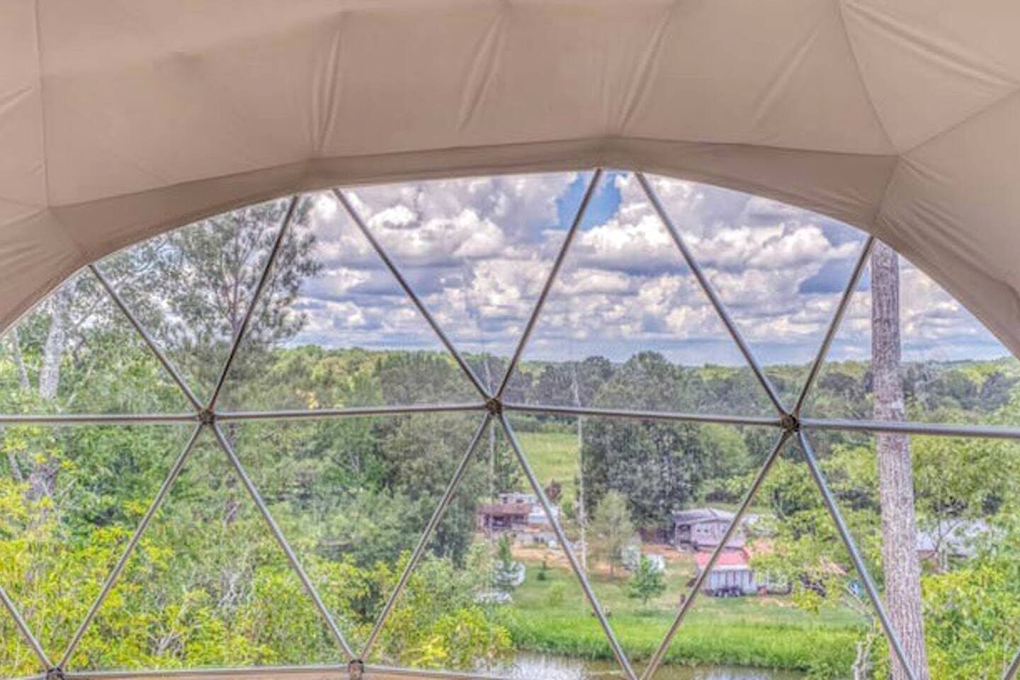 Riverfront Dome with Outdoor Living and Sunset Views in Alabama