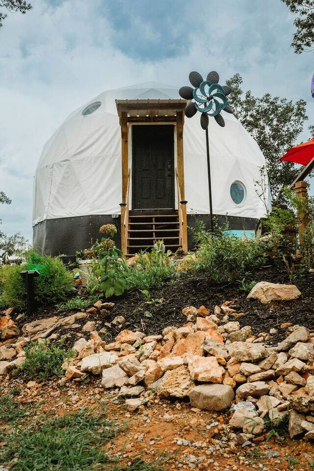 Riverfront Dome with Outdoor Living and Sunset Views in Alabama