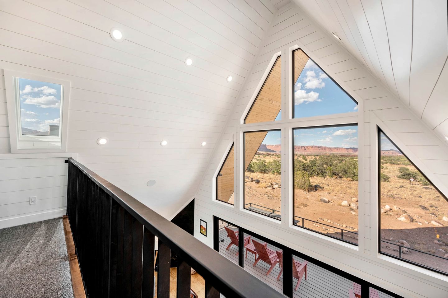 Gorgeous A-frame Settled in the Middle of the Desert inTorrey, Utah