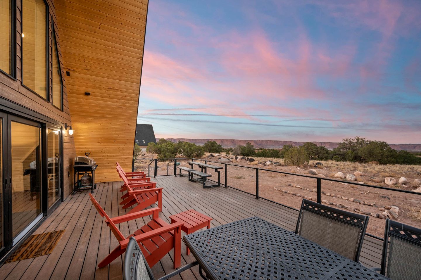 Gorgeous A-frame Settled in the Middle of the Desert inTorrey, Utah