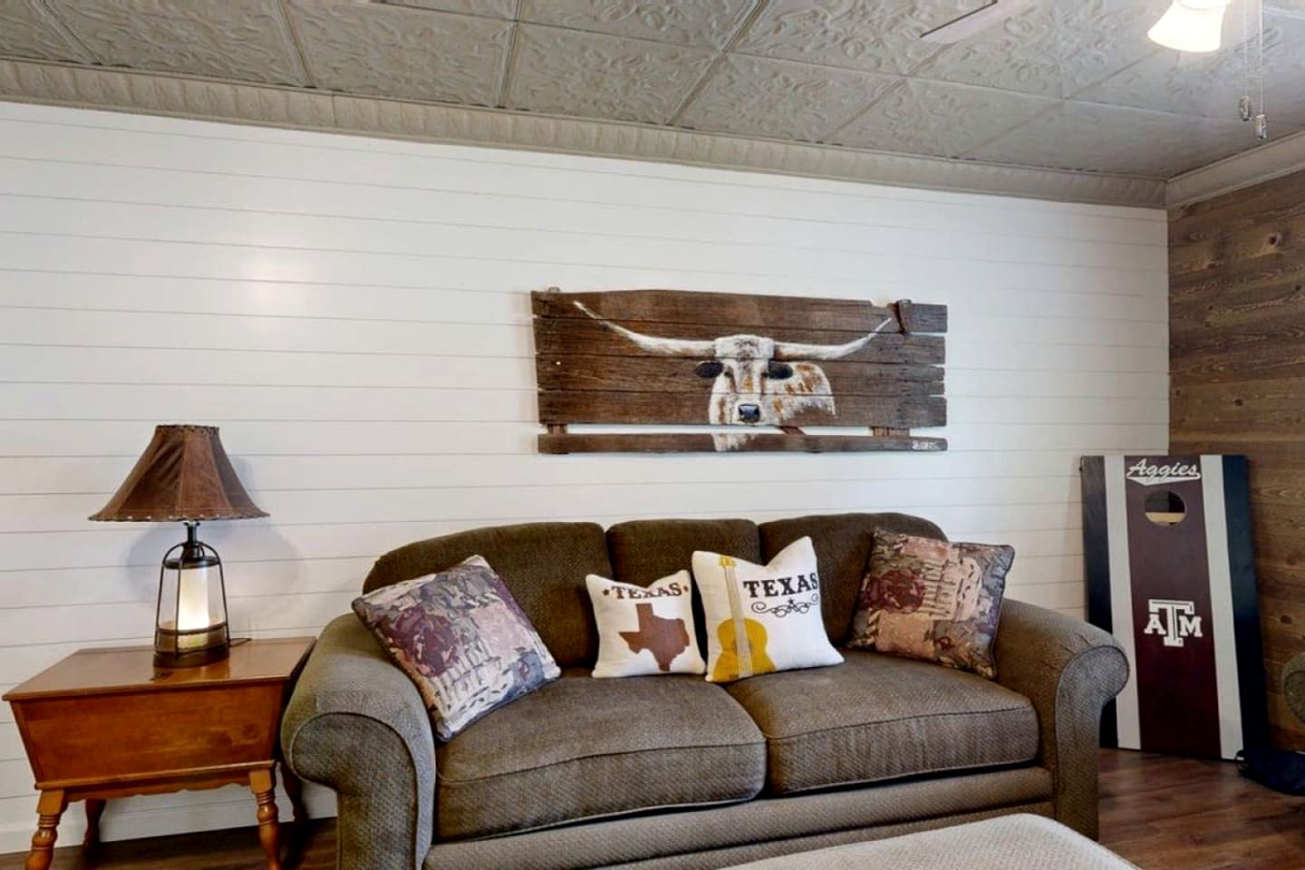 Modern Farmhouse Escape with Patio & Fire Pit in Bryan, Texas