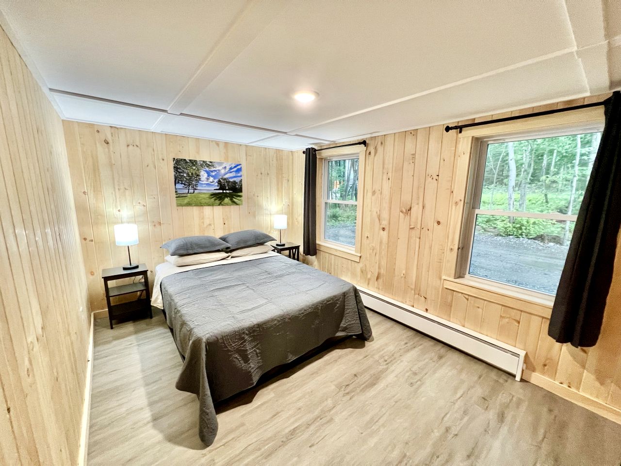 Cozy Lakefront Cabin with Porch, Firepit, Kayaks & Sandy Beach Access in Burnham, Maine