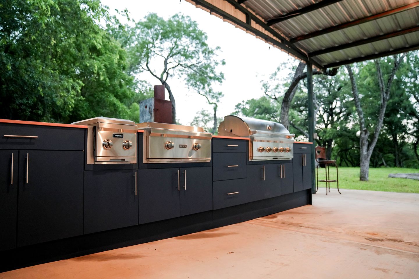 Beautiful Safari Tent Nestled Amidst Trees in San Saba, Texas