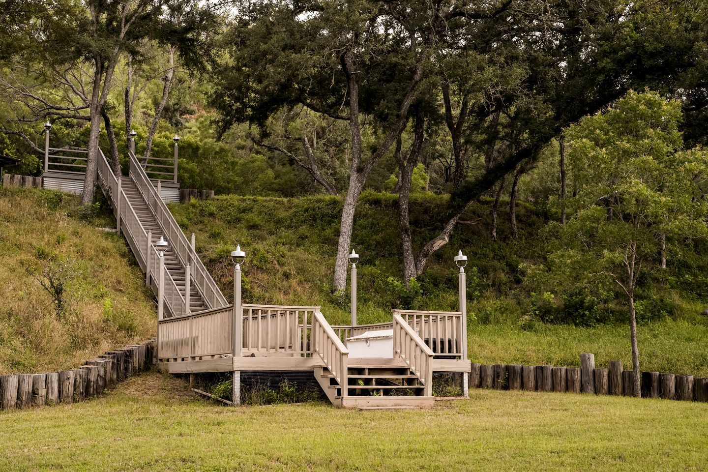 Beautiful Safari Tent Nestled Amidst Trees in San Saba, Texas