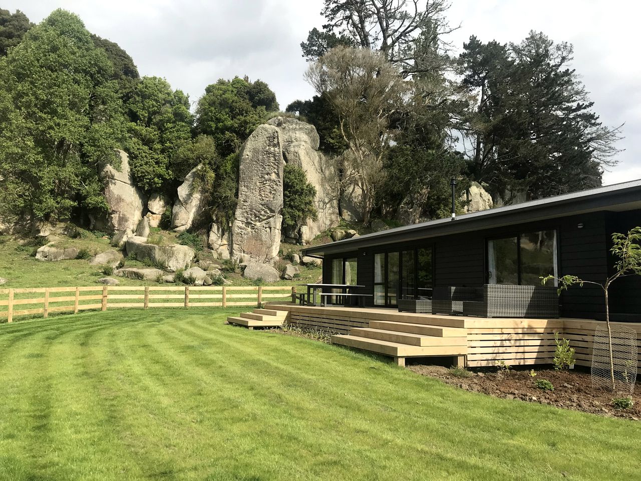 Comfortable Cabin on a Farm in Tirau, North Island, New Zealand