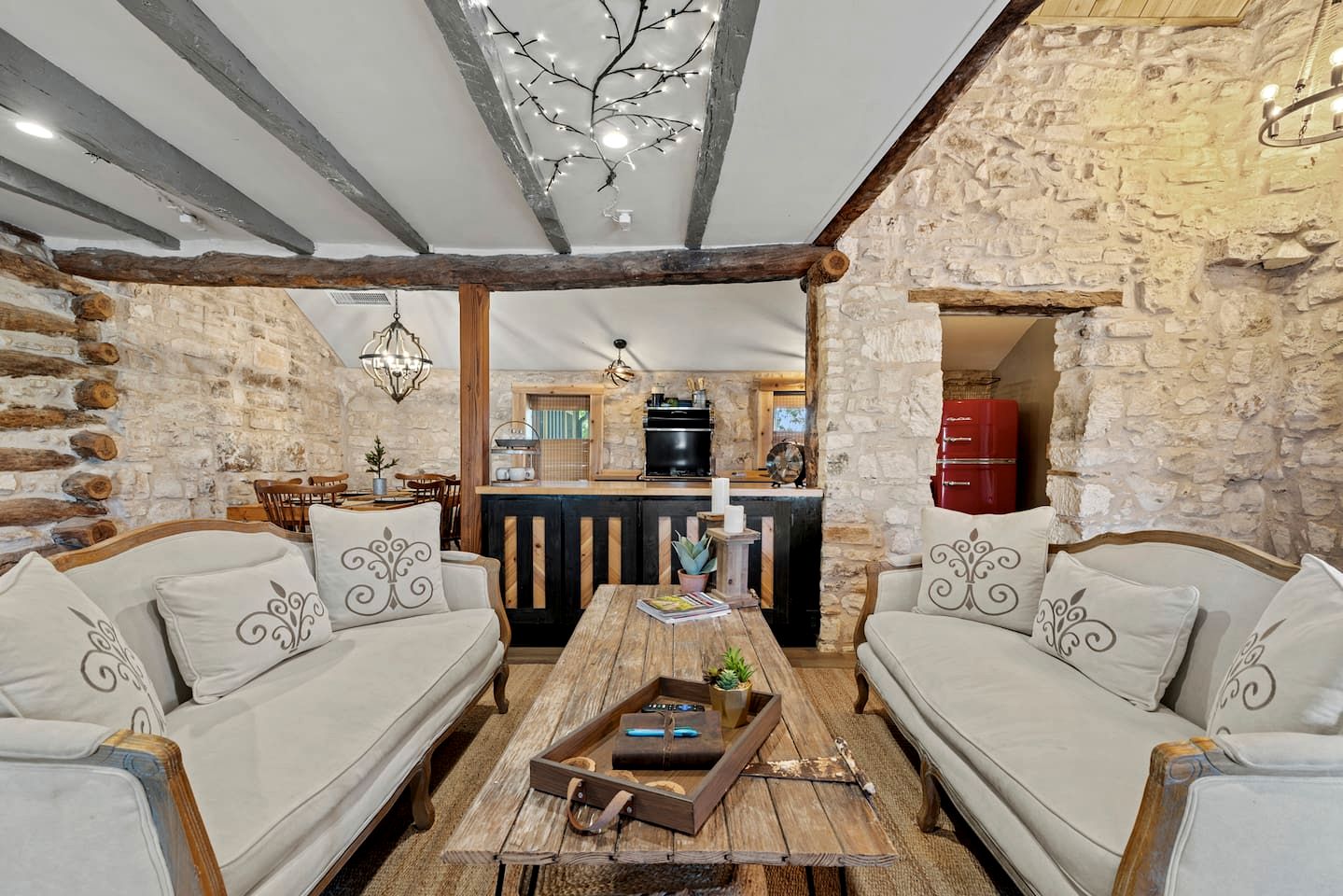 Whimsical Historic Homestead with Arcade & Ridge Views near Downtown Fredericksburg, Texas