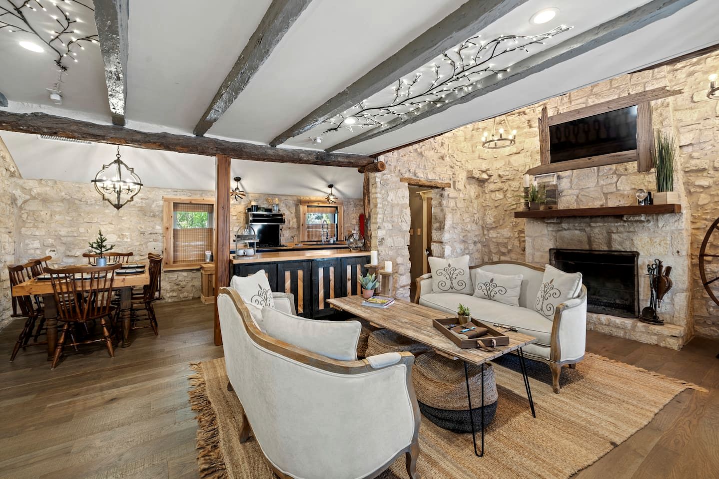 Whimsical Historic Homestead with Arcade & Ridge Views near Downtown Fredericksburg, Texas