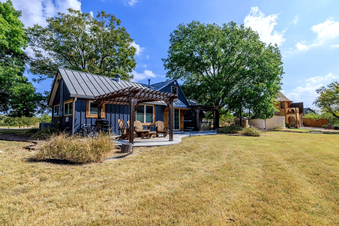 Whimsical Historic Homestead with Arcade & Ridge Views near Downtown Fredericksburg, Texas