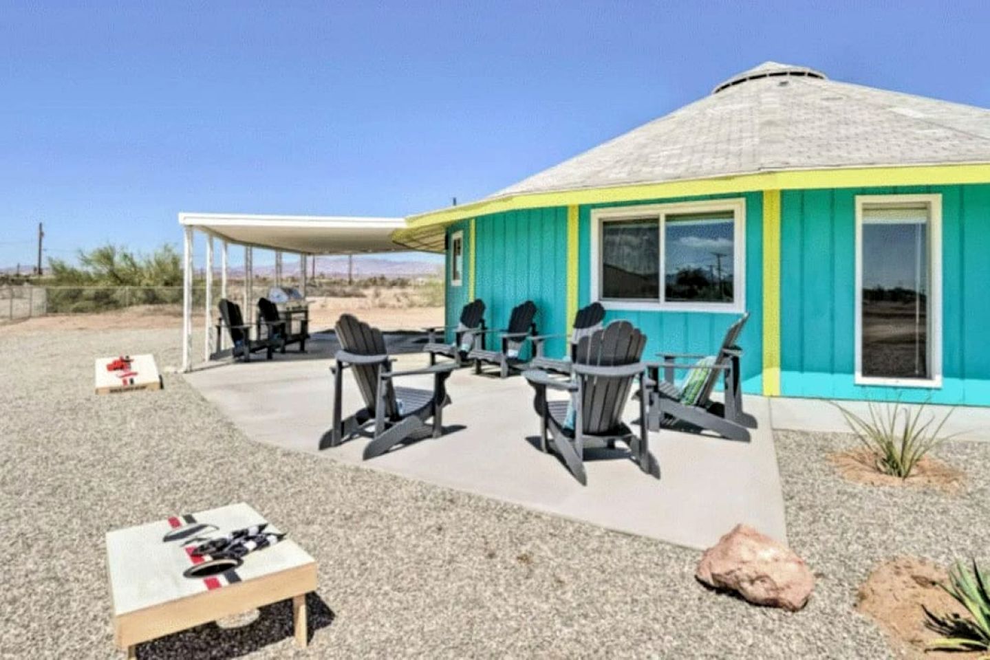 Unique Round Cabin Ideal for Groups Getaways in California