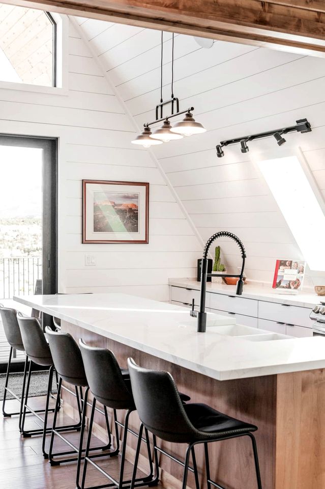 Experience Pure Glamping on this A-frame Placed in the Middle of the Desert in Wayne County, Utah
