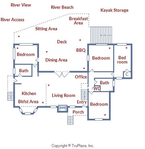Cottages (United States of America, Guerneville, California)