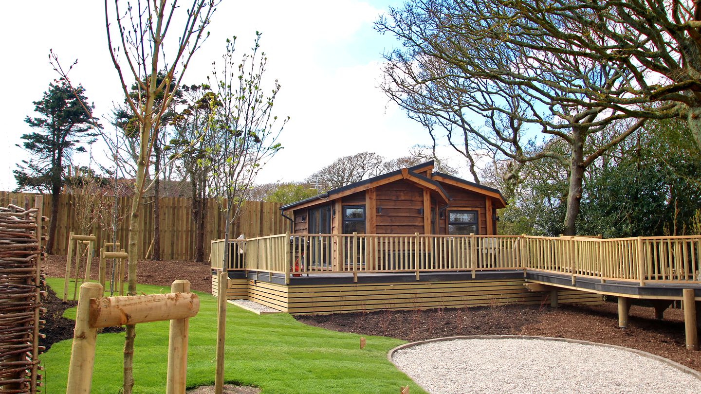 Romantic Woodland Retreat with Hot Tub near South Coast, Dorset