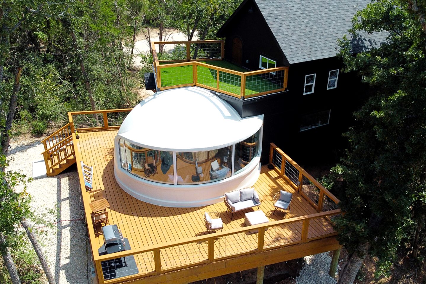 Impressive Unique Castle Dome with Spectacular Panoramic Views and Design in Tennessee