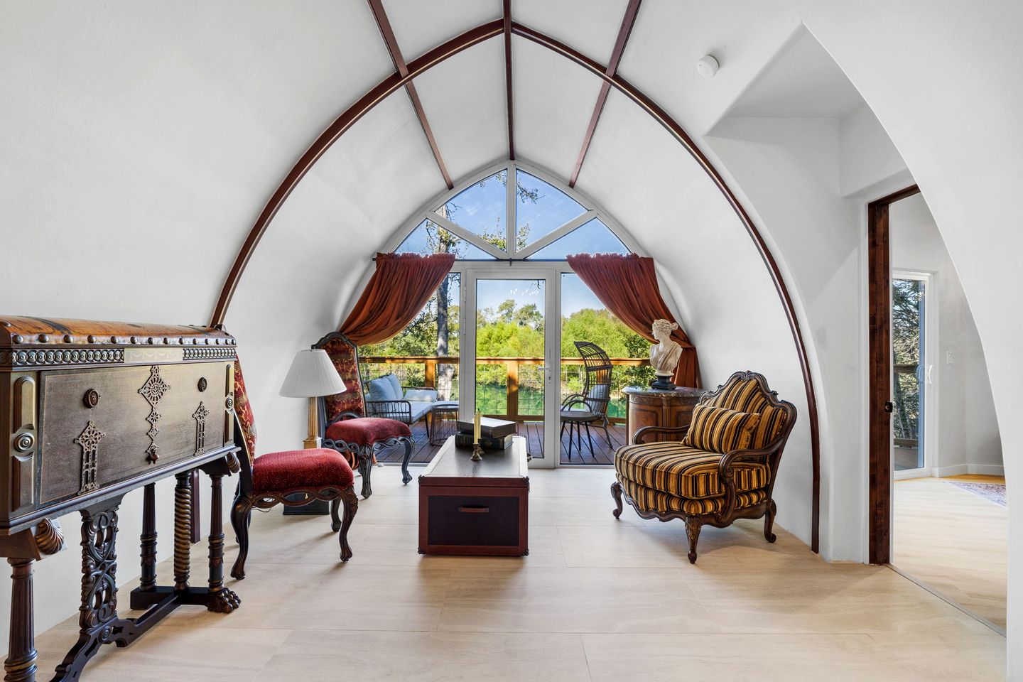 Impressive Unique Castle Dome with Spectacular Panoramic Views and Stunning Design in Elgin, Texas