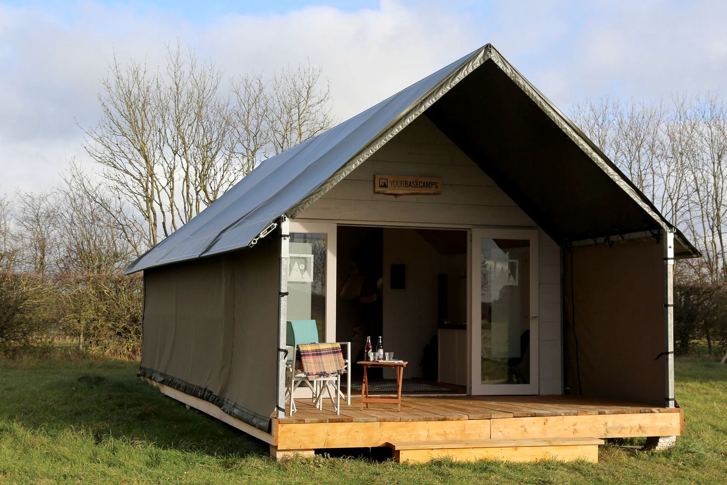 Amazing Safari Tent for a Luxury Camping Getaway in Gwynedd, Wales