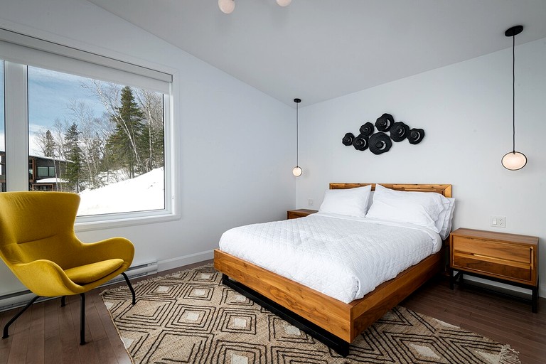 Cottages (Canada, Les Éboulements, Quebec)