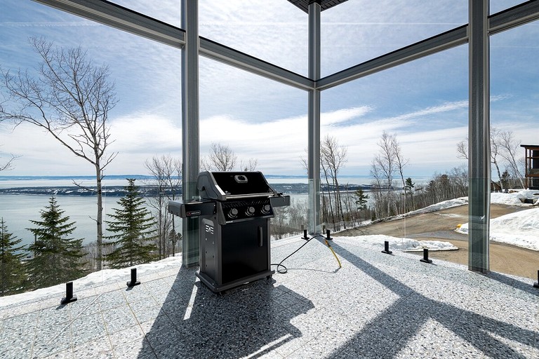 Cottages (Canada, Les Éboulements, Quebec)