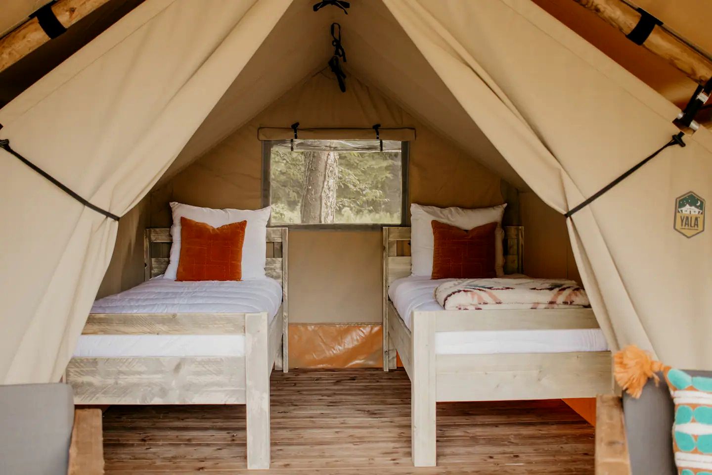 Cozy Safari Tent for Two in Erwin, Tennessee