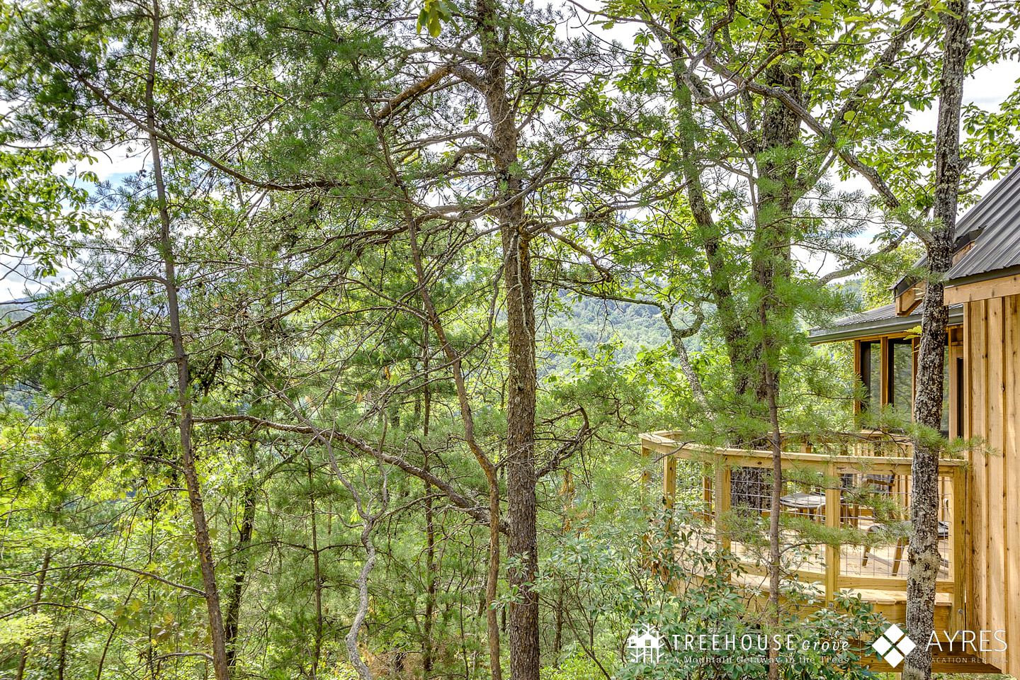 Wonderful Tree House with Barbecue and Hot-tub in Gatlinburg, Tennessee
