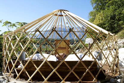 Intimate Couples Retreat Yurt Rental with Surreal Landscape Views in Abruzzo, Italy - Photo 3