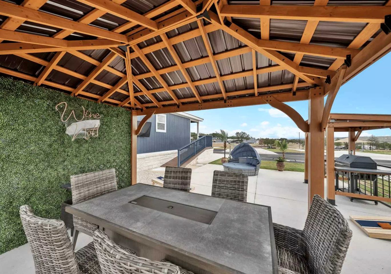 Rustic-Modern Tiny Home Retreat with Resort Amenities Near Fredericksburg, TX