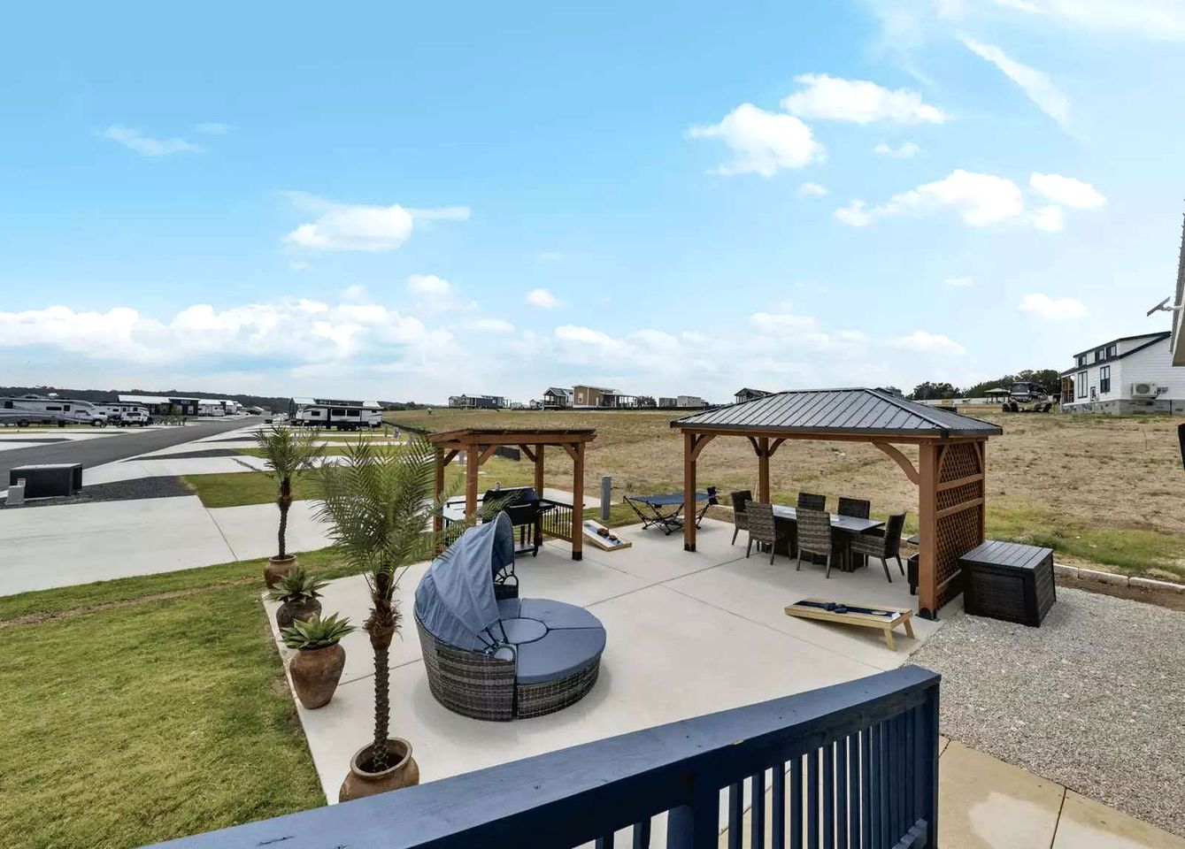 Rustic-Modern Tiny Home Retreat with Resort Amenities Near Fredericksburg, TX