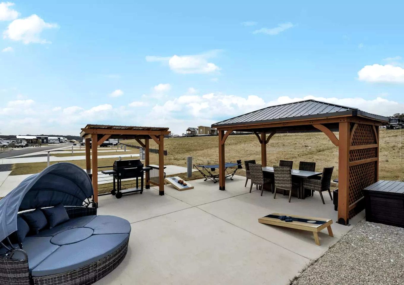 Rustic-Modern Tiny Home Retreat with Resort Amenities Near Fredericksburg, TX