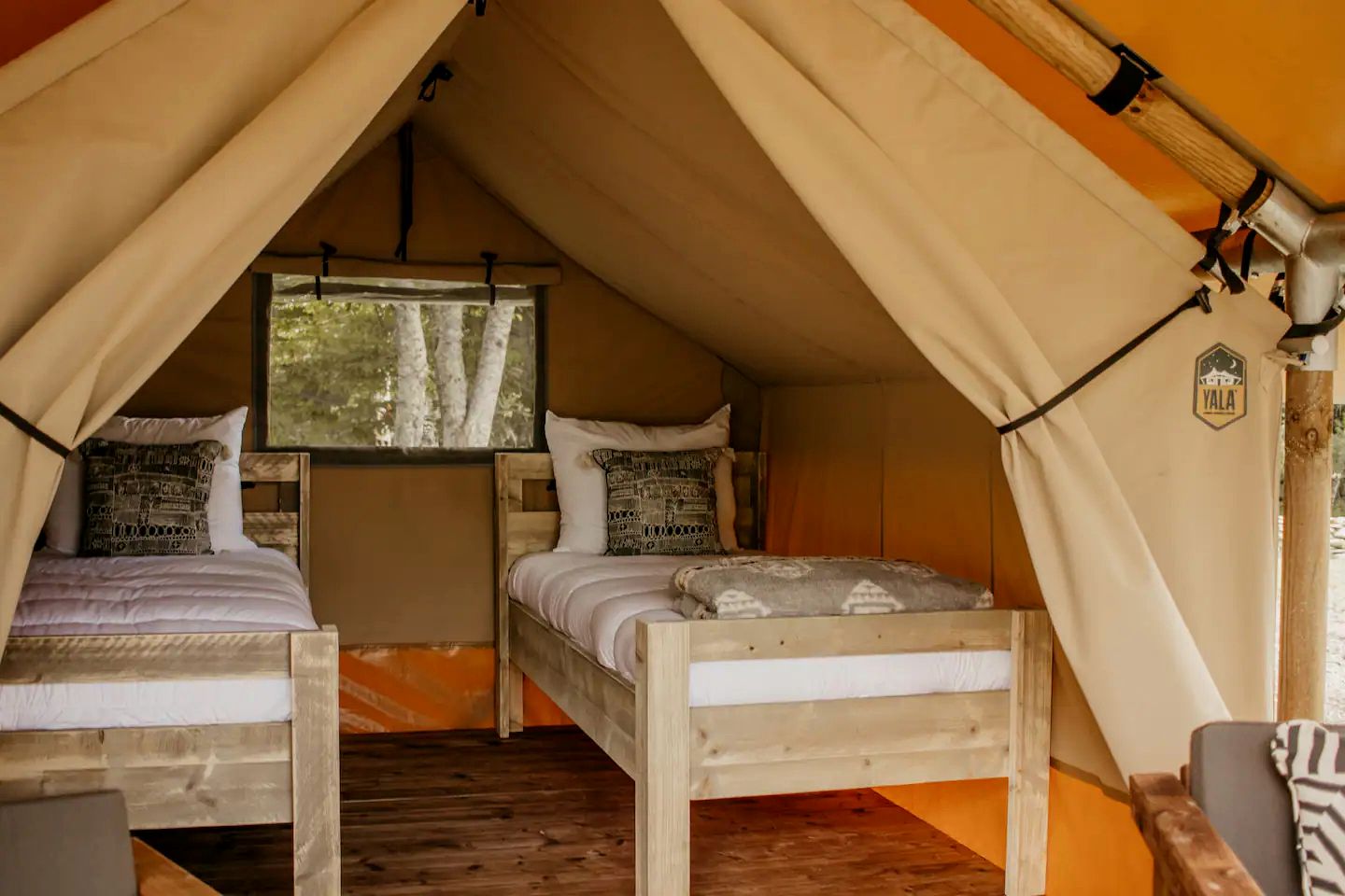 Cute Safari Tent for Two in Erwin, Tennessee