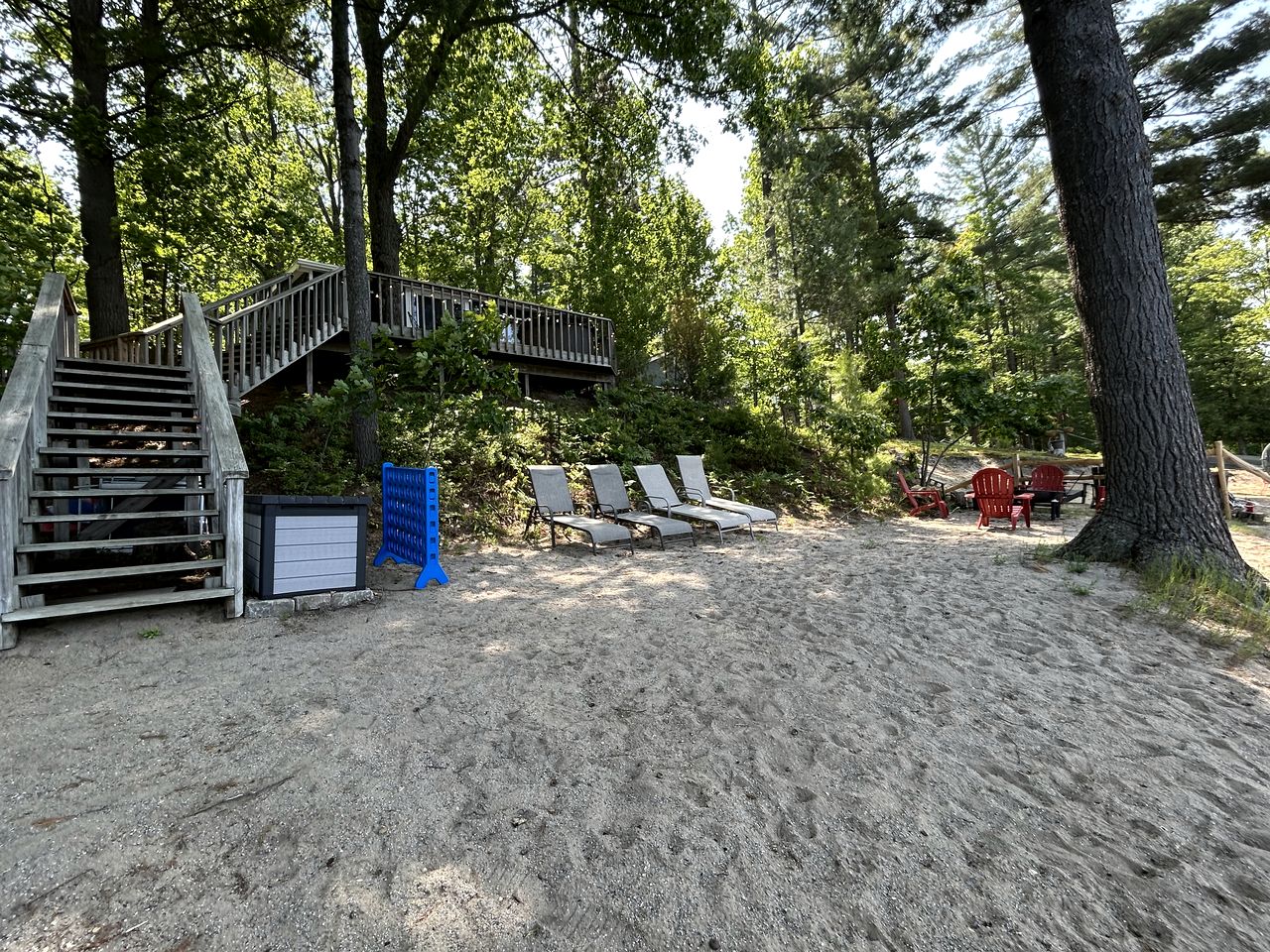 Charming Lakefront Cabin with Hot Tub and Beach Access near Traverse City, Michigan
