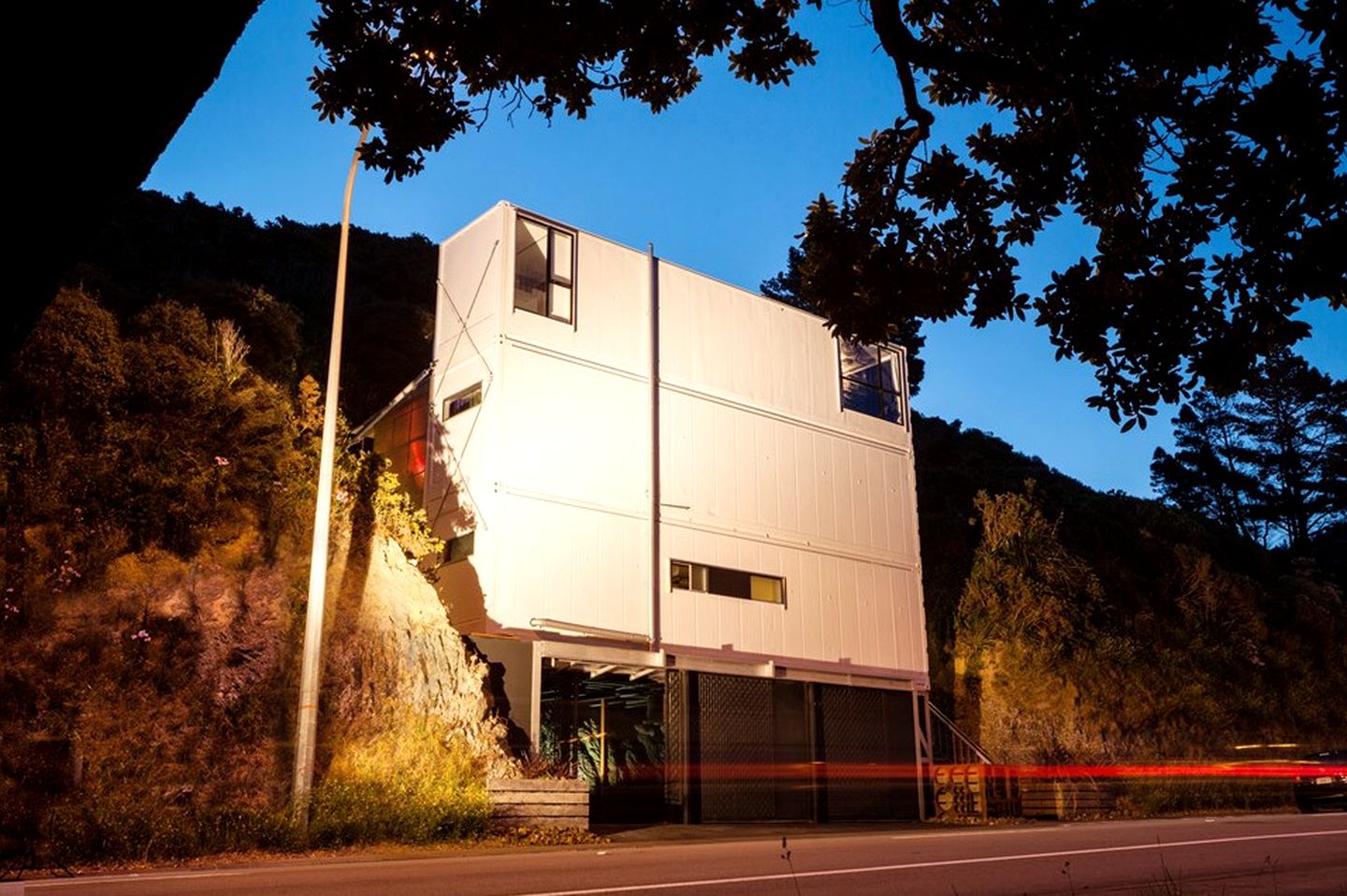 Unique Getaway with Private Waterfall and Hydrotherapy Spa in Wellington, New Zealand